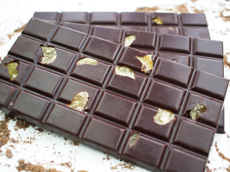 mushroom chocolate bars